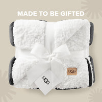 Charcoal Grey Fleece Throw