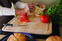 Hardwood Cutting Board & Stove Cover