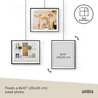 Black Gallery Frames (Set of 3)