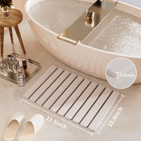 Foldable Stone Bath Mat