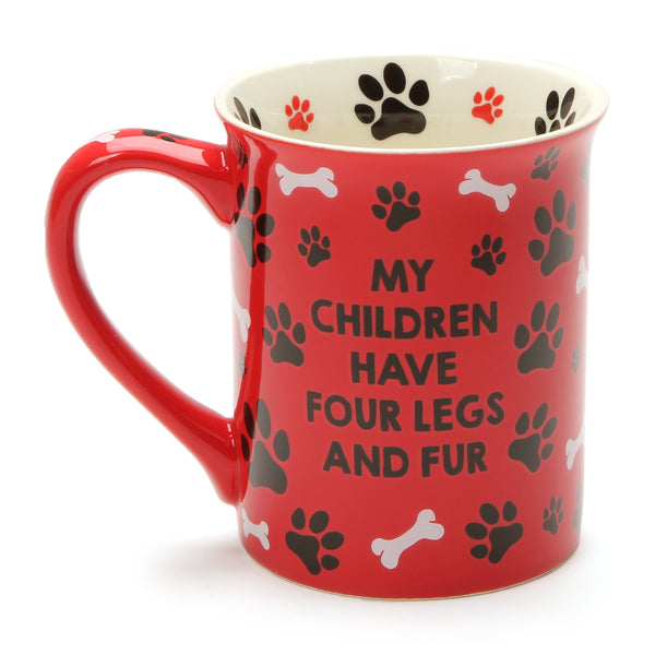 Red Stoneware Mug (2)