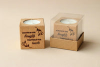 Wood Memorial Candle Holder (Set of 10)