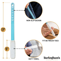 Aqua Toe & Foot Towel Brush