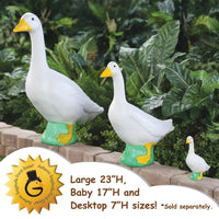Desktop Goose Statue