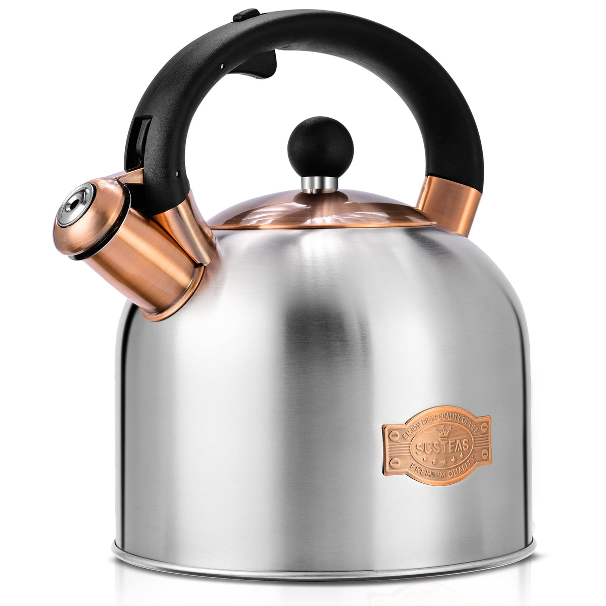 Silver Whistling Tea Kettle