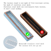 Blue Ceramic Incense Holder