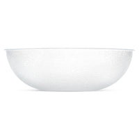 Clear Pebbled Salad Bowl