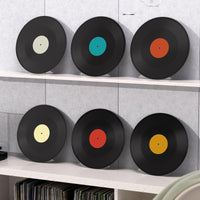 Vinyl Record Wall Decor (Set of 6)