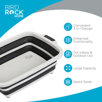Black Collapsible Prep Tub