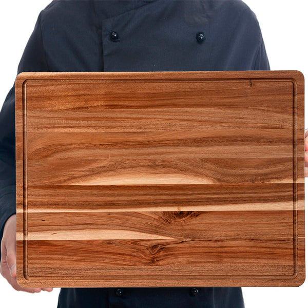 Acacia Board with Juice Groove