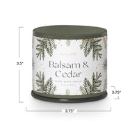 Balsam & Cedar Candle Tin