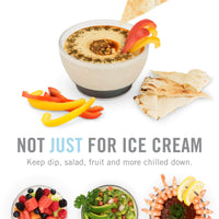 Gray Ice Cream Bowls (Set of 2)