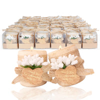 Wood Tealight Candle Holders