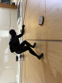Black Climbing Man Wall Decor