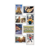 White Collage Picture Frame