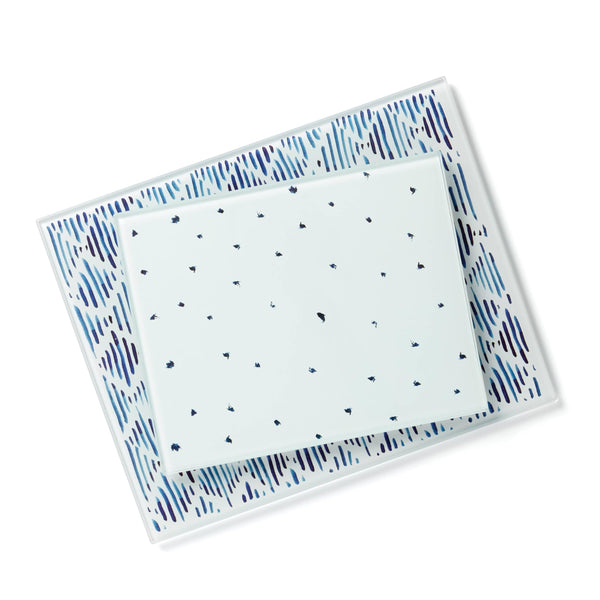 Blue Bay Glass Cutting Boards (Set of 2)