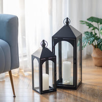 Black Outdoor Lantern