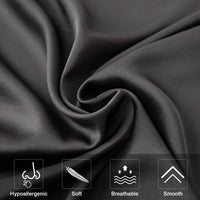 Black Silk Pillowcase