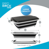 Black Collapsible Prep Tub