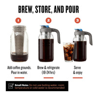 Gray Cold Brew Coffee Maker