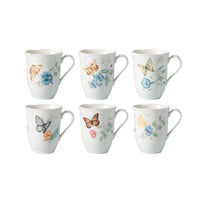 Butterfly Meadow Mugs (Set of 6)