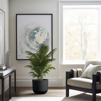 Black Concrete Capsule Planter