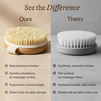 Brown Dry Body Brush