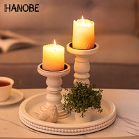 White Round Decorative Tray