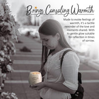 White Ceramic Candle