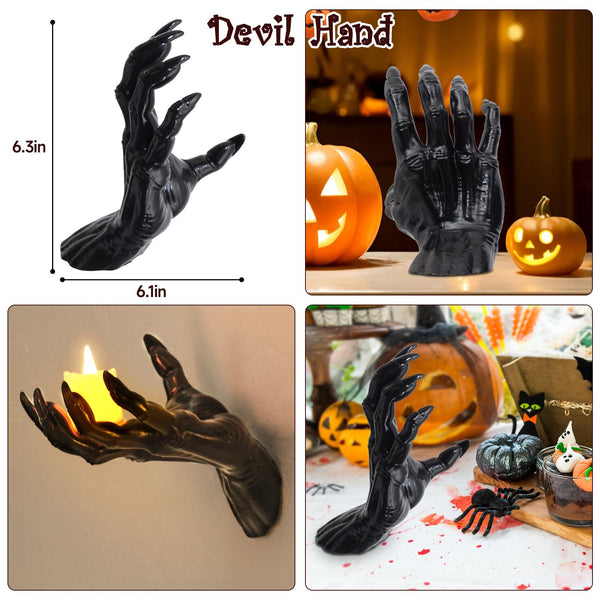 Gothic Wall Hands (Set of 3)