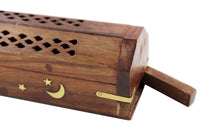 Wood Incense Burners (Set of 2)
