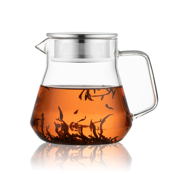 Clear One-Touch Teapot