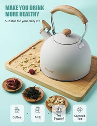 Milk White Tea Kettle