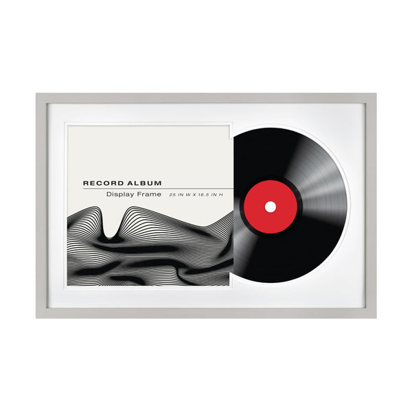 Gray Record Album Frame