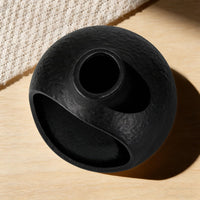 Black Ceramic Palo Santo Holder