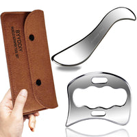 Black Steel Muscle Scraper Set