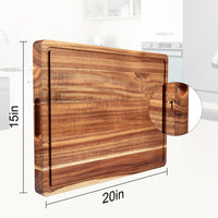 Acacia Butcher Block Board Wood