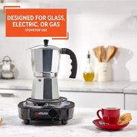 Cast Aluminum Coffee Maker
