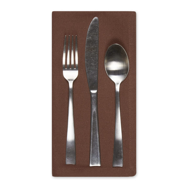 Bark Brown Napkins (Set of 6)