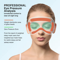 Gray Weighted Sleep Mask