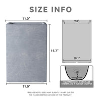 Slate Square Concrete Planter