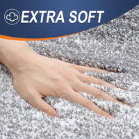 Grey Contour Bath Mat (Set of 2)