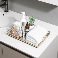 Champagne Gold Mirrored Tray