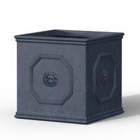 Dusty Blue Concrete Planter