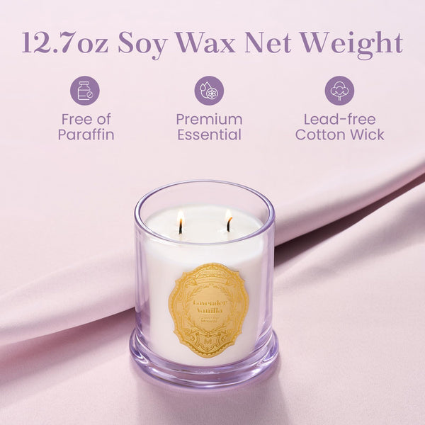 Lavender Vanilla Soy Candle