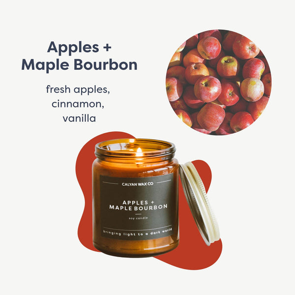 Apple & Maple Bourbon Candle