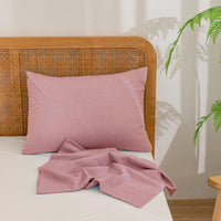 Washed Cotton Pillowcases (Set of 2)