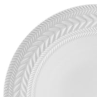 White Basket Weave Dinnerware (Set of 24)
