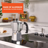 Cast Aluminum Coffee Maker