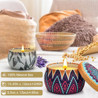 Scented Candle Gift Set (Set of 12)